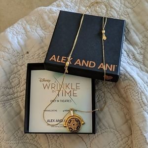 Alex and Ani Wrinkle in Time spinning neckace